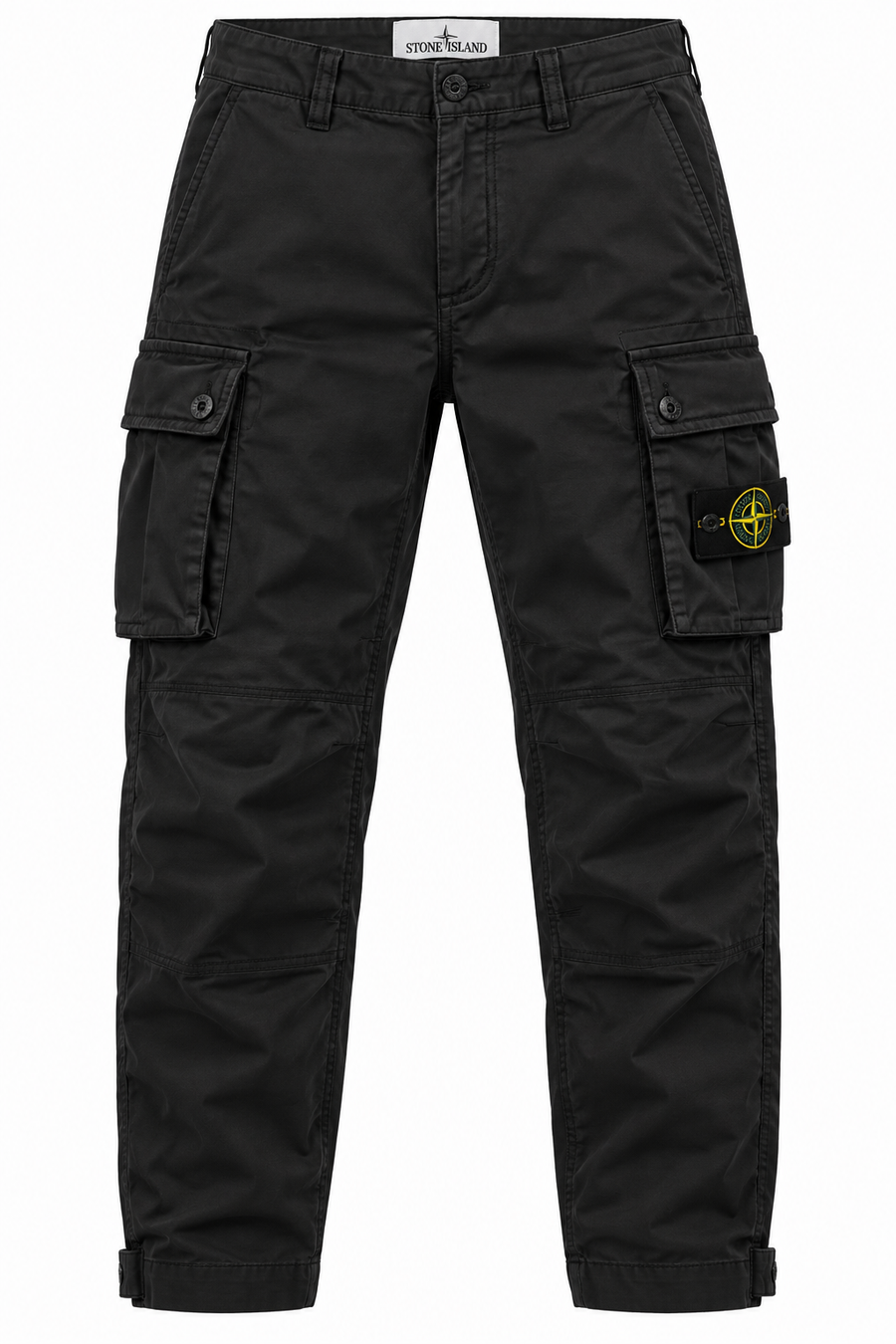 Stone Island Cargo Pants Black