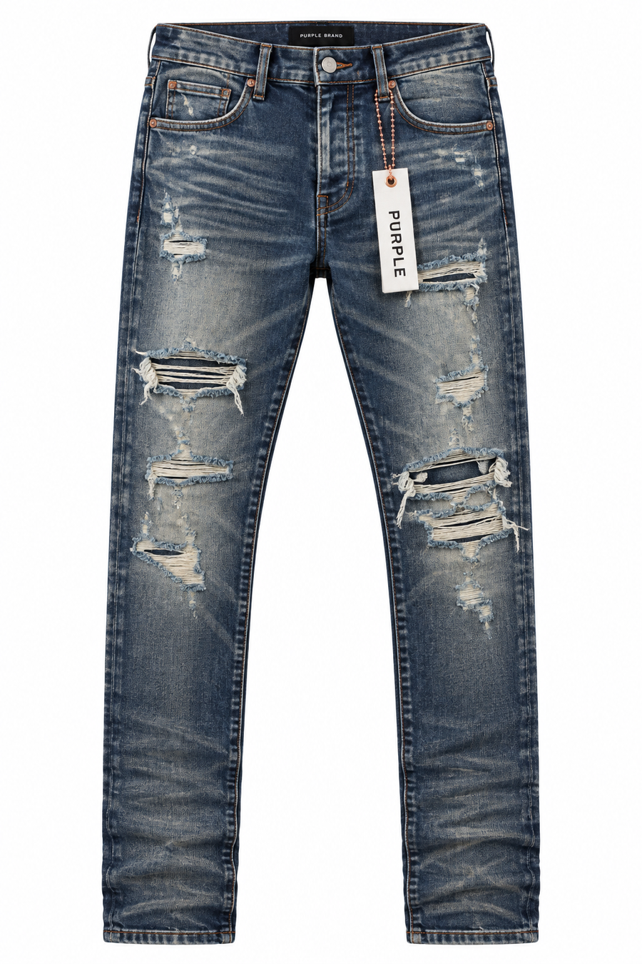 Purple Brand Distressed Jeans Indigo