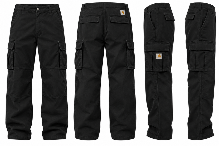 Carhartt WIP Regular Cargo Pants Black