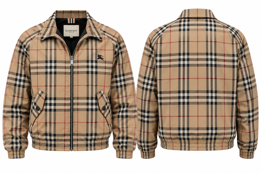 Burberry Check Harrington Jacket