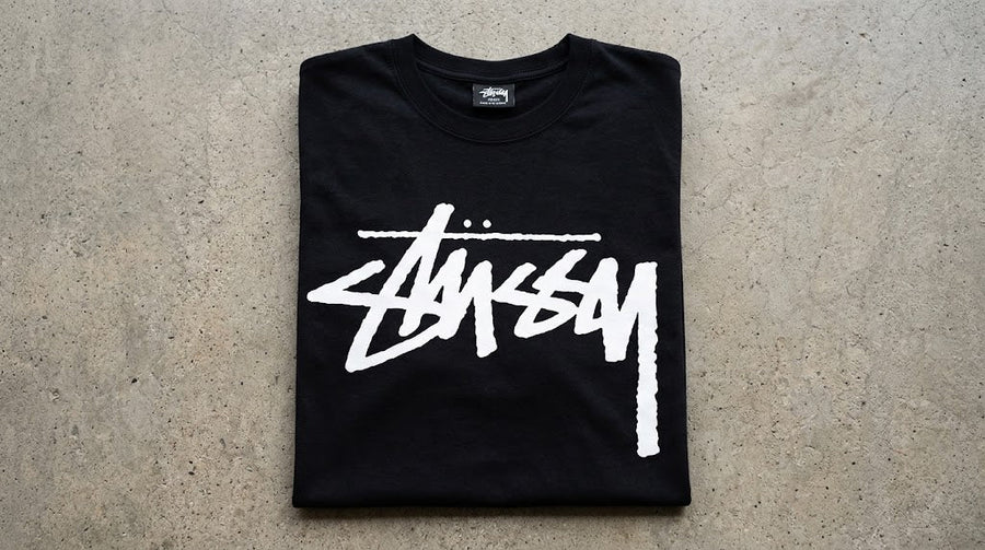 Stussy Basic Logo T-Shirt Black