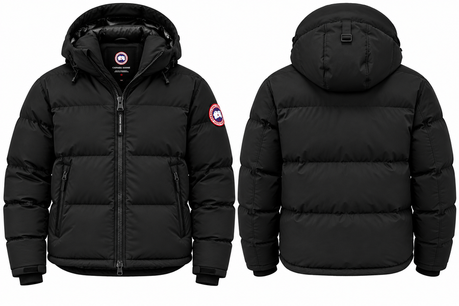 Canada Goose Hooded Puffer Black