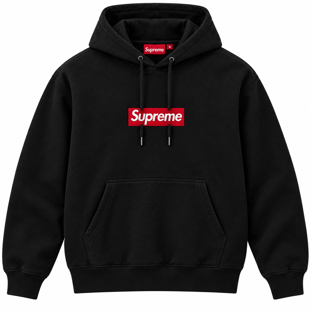 Supreme Box Logo Hoodie Black